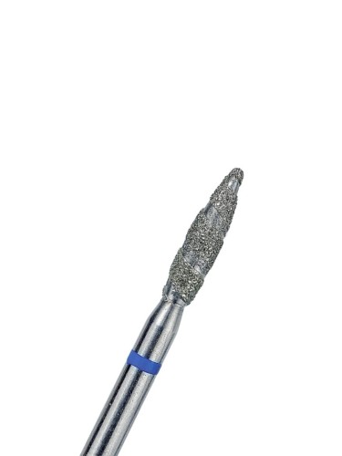 TOUCH Frez diamentowy tornado ostry niebieski 2,1 mm 1