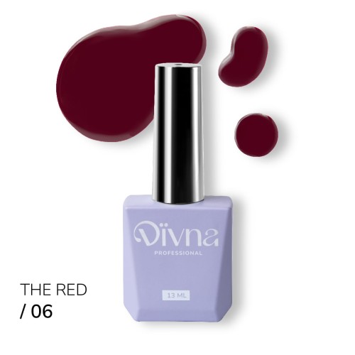 DIVNA The Red 06 lakier hybrydowy 13 ml 1