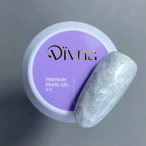 DIVNA Pearl Gel 03 Silver Milky, 5 g