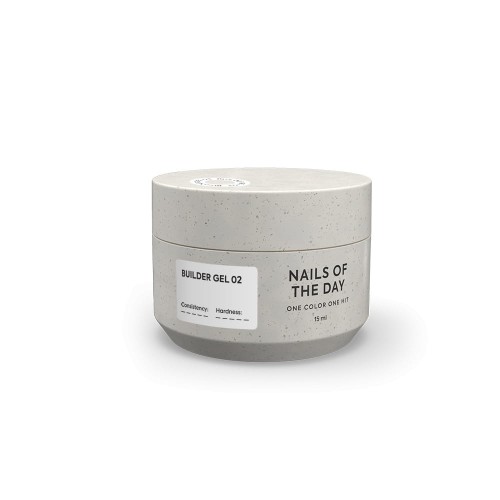 NAILSOFTHEDAY Builder Gel 02, 15ml 1
