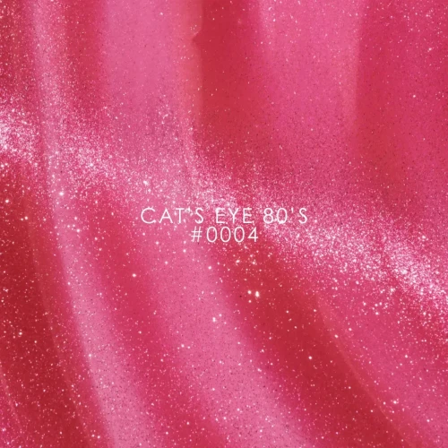 COLOR GEL POLISH CAT`S EYE "DNKa", 12 ml #0004 80`s  3