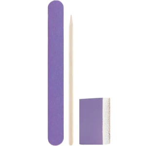 DNKa INDIVIDUAL MANICURE SET (mini file + orange stick + buff)