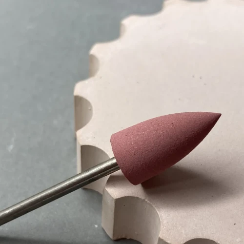 DIVNA Frez Polerski Duży Różowy 400 grit 1