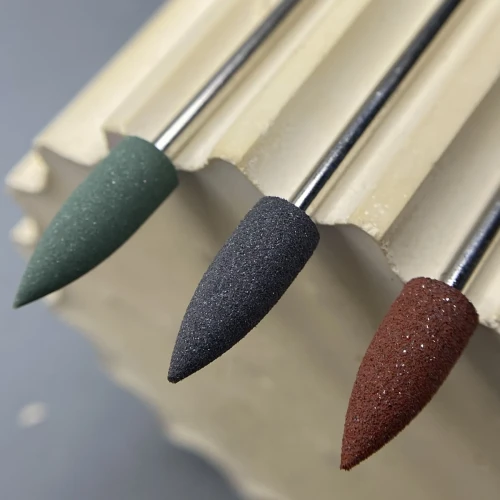 DIVNA Frez Polerski Mały Zielony 320 grit  3