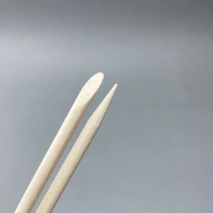 DIVNA Pomarańczowe patyczki drewniane 100 szt