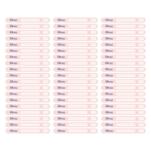 DIVNA Naklejki na tipsy/ Wzorniki (1 arkusz)