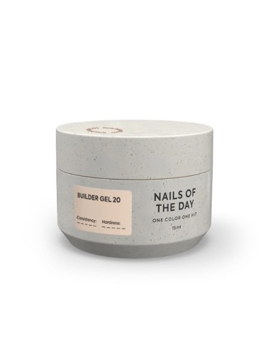 NAILSOFTHEDAY Builder gel 20, 15 ml 1