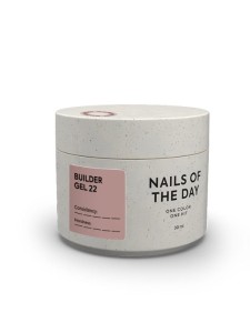 NAILSOFTHEDAY Builder gel 22, 30 ml