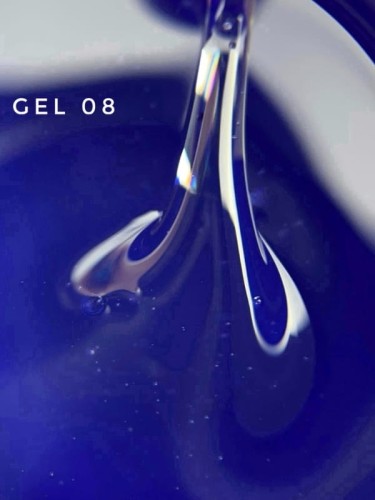 TOUCH Hard gel 08 - przezroczysty płynny żel budujący, 15 ml 1