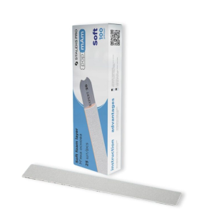 Zestaw białych wymiennych nakładek „papAm” na bazie miękkiej EXPERT 20, 100 gradacja (25 szt.)