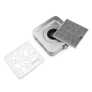 MUSSON Pochłaniacz X2 SILVER 72 W do manicure i pedicure