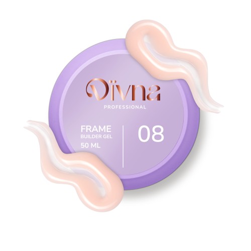 DIVNA Frame Builder Gel 08 50 ml