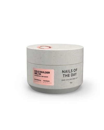 NAILSOFTHEDAY Cold Builder gel 04, 15 ml