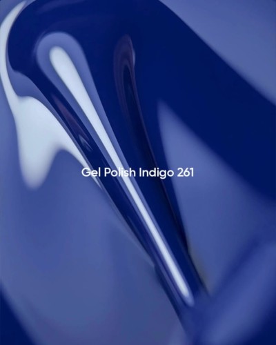NAILSOFTHEDAY Indigo Gel Polish - intensywny granatowy lakier hybrydowy, 10 ml