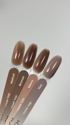 TOUCH Cover top Walnut - kryjący top hybrydowy o ciepłym, orzechowo-brązowym odcieniu, 13 ml