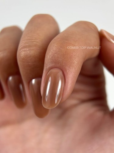 TOUCH Cover top Walnut - kryjący top hybrydowy o ciepłym, orzechowo-brązowym odcieniu, 13 ml