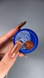 TOUCH Builder liquid 27 - ciepły karmelowo-brązowy mocny żel o płynnej koncystencji, 15 ml