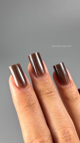 TOUCH Builder liquid 29 - głęboki brązowy mocny żel o płynnej koncystencji, 15 ml