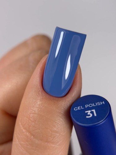 TOUCH Deep Pigment Gel Polish 31 – jeansowy lakier hybrydowy, 9 ml