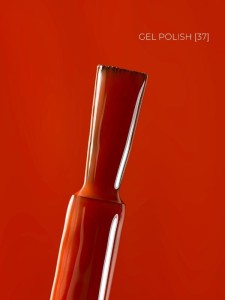 TOUCH Deep Pigment Gel Polish 37 - koralowy lakier hybrydowy, 9 ml