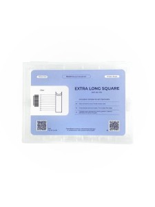 TOUCH Tipsy żelowe do przedłużania - Extra Long Square , 240 szt