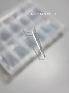 TOUCH Tipsy żelowe do przedłużania - Medium Almond , 240 szt