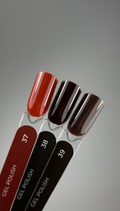 TOUCH Deep Pigment Gel Polish 37 - koralowy lakier hybrydowy, 9 ml