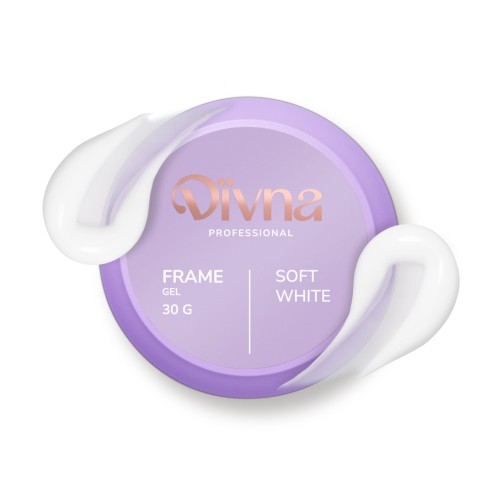 DIVNA Frame Gel Soft White 30 g / Żel Budujący