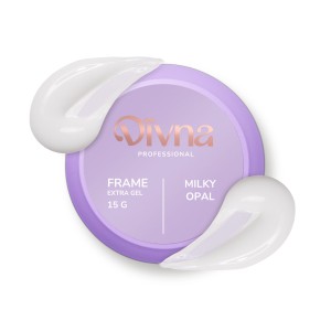 DIVNA Frame Gel Milky Opal 15 g / Żel Budujący