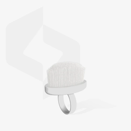 Pierścieniowa szczoteczka do manicure do usuwania pyłu EXPERT 03 mini (10 szt.)