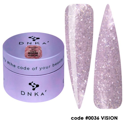 DNKa BUILDER GEL NEW FORMULA , 30 ml #0036 Vision
