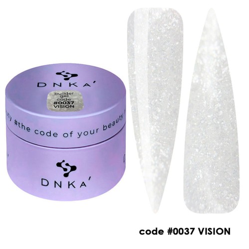 DNKa BUILDER GEL NEW FORMULA , 30 ml #0037 Vision