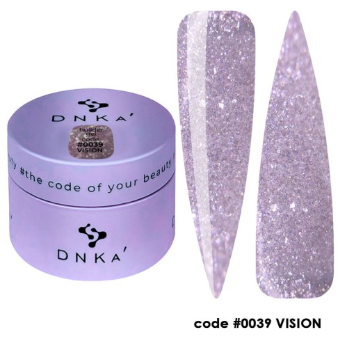 DNKa BUILDER GEL NEW FORMULA , 30 ml #0039 Vision