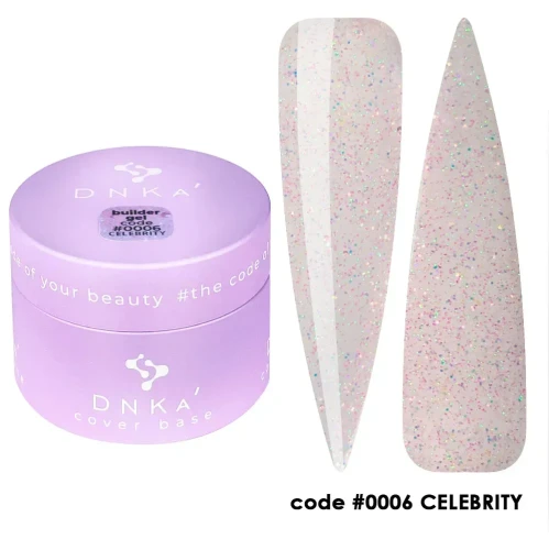 DNKa BUILDER GEL NEW FORMULA , 30 ml #0006 Celebrity