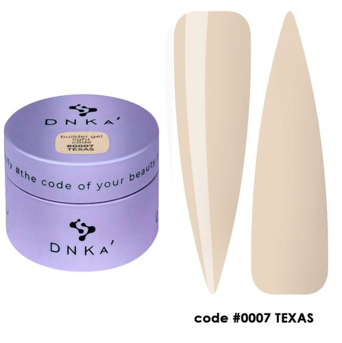 DNKa BUILDER GEL LIGHT , 30 ml #0007 Texas