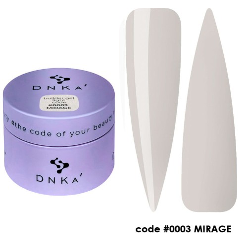 DNKa BUILDER GEL LIGHT , 30 ml #0003 Mirage