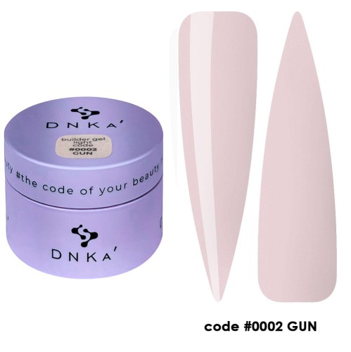 DNKa BUILDER GEL LIGHT , 30 ml #0002 Gun