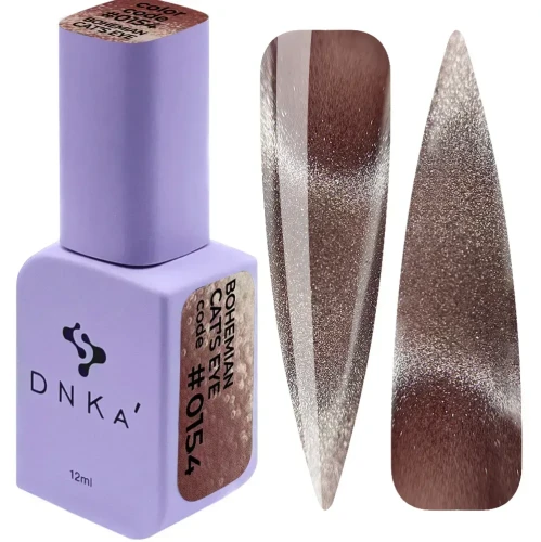 DNKa COLOR GEL POLISH , 12 ml #0154 Cat's Eye
