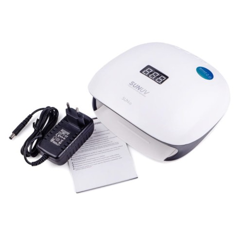 Lampa UV/LED SUNUV SUN 4S Biała/Czarna, 48W do manicure (Oryginalna)