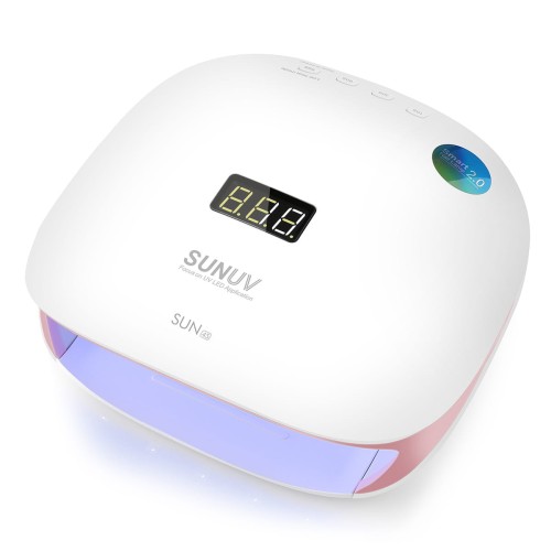 Lampa UV/LED SUNUV SUN 4S Biała/Różowa, 48W do manicure (Oryginalna)