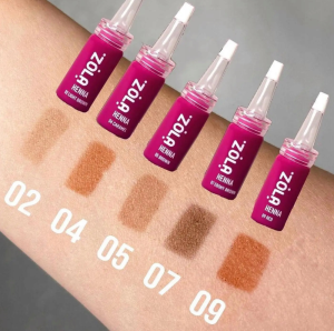 ZOLA Henna do brwi 04 Caramel, 10 g