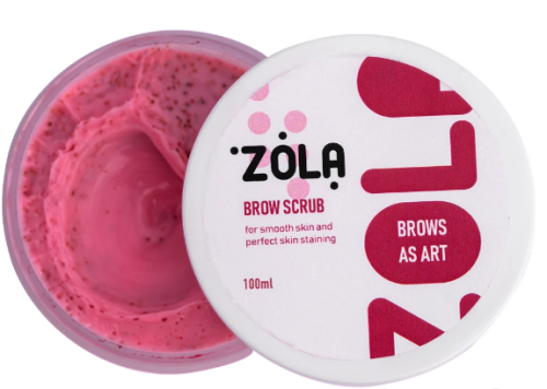 Zola Peeling drobnoziarnisty do brwi, 100 ml