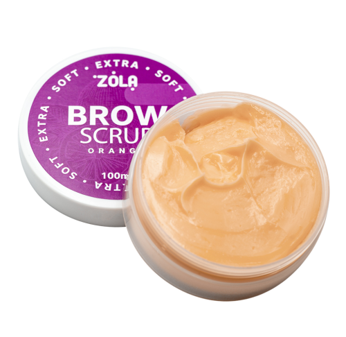Zola Peeling drobnoziarnisty do brwi Orange, 100 ml