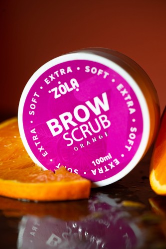 Zola Peeling drobnoziarnisty do brwi Orange, 100 ml