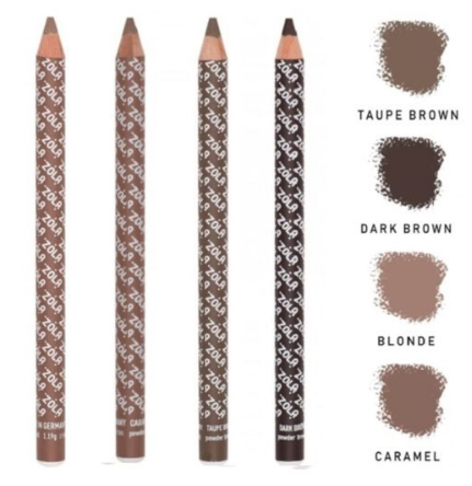 Zola Kredka do brwi pudrowa Dark Brown
