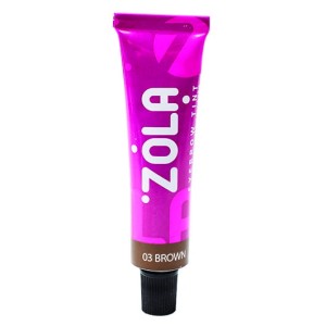 ZOLA Farbka do brwi 03 Brown, 15 ml