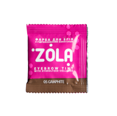 ZOLA Farbka do brwi 05 Graphite + aktywator oksydant, 5 ml