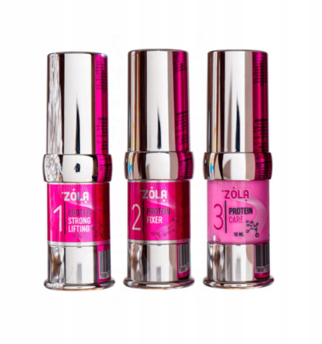 ZOLA Zestaw do laminacji Lamination Protein Pink