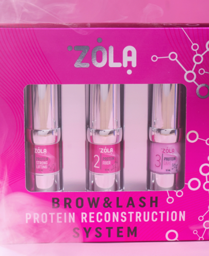 ZOLA Zestaw do laminacji Lamination Protein Pink
