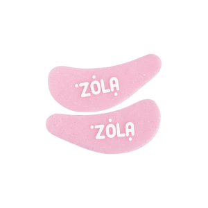 ZOLA Płatki pod oczy silikonowe, różowe
